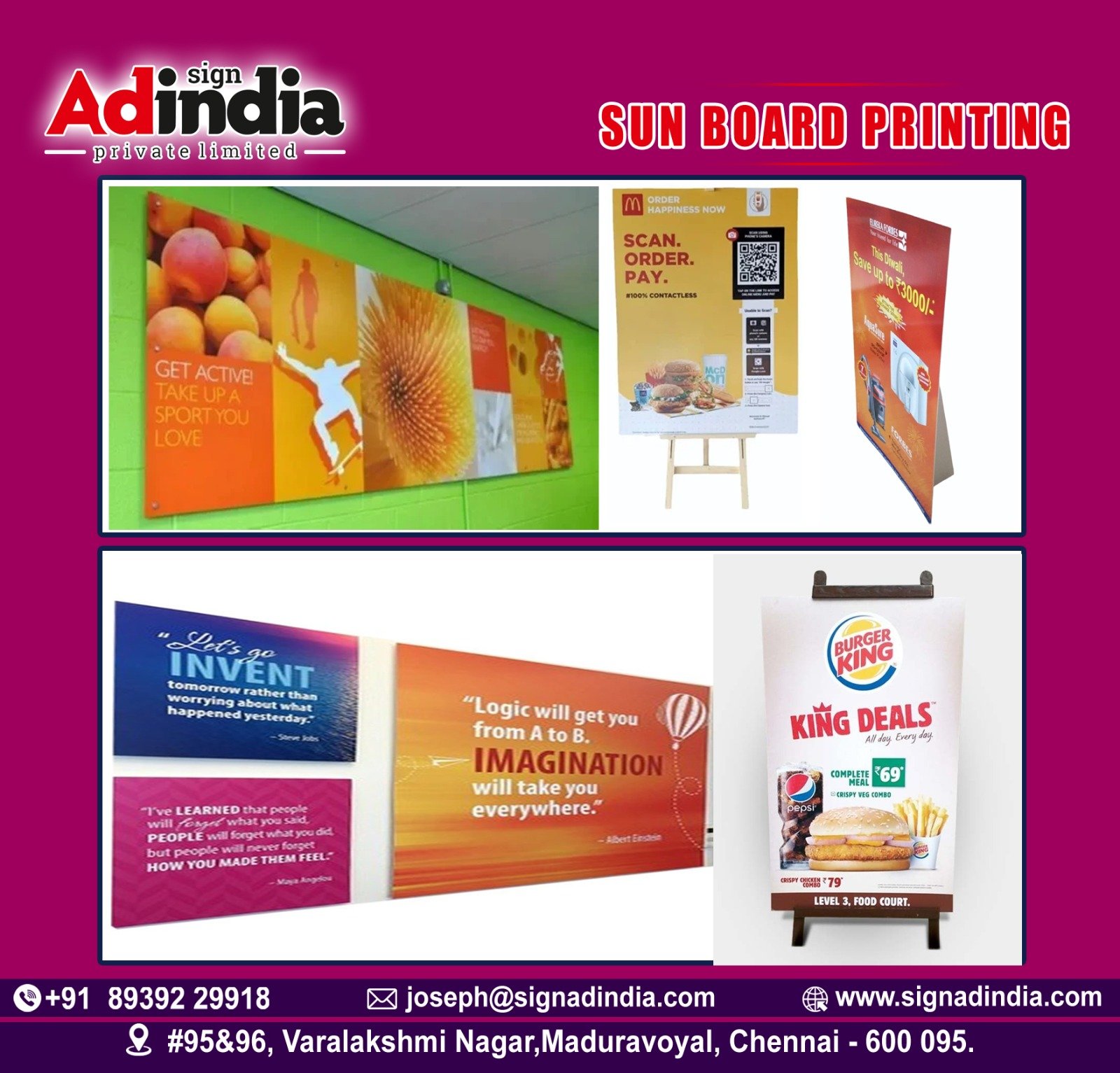 Sun Boards Printing by Adverse Media